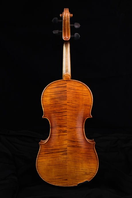 The backside of the Ellie Claire Viola