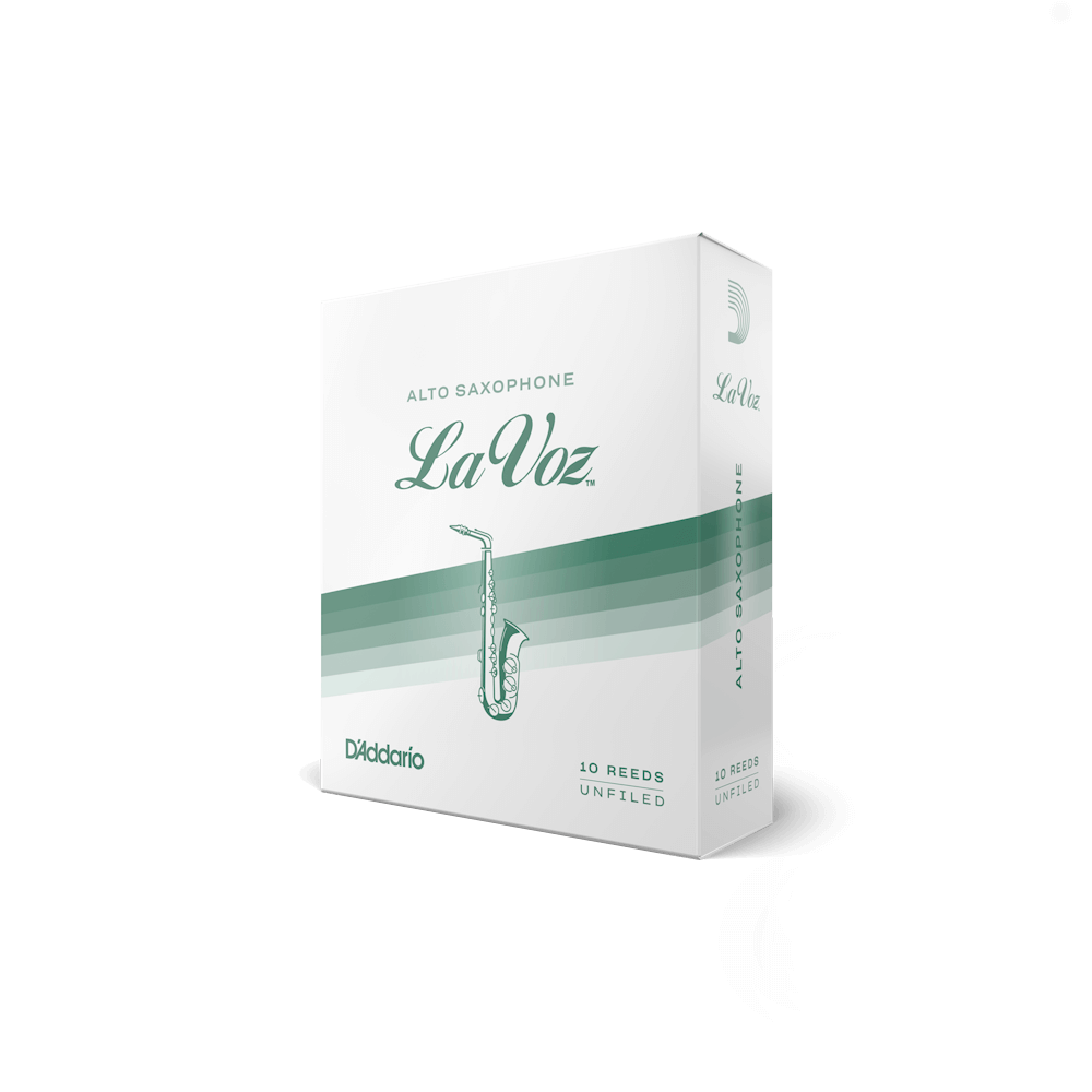 Box of 10 LaVoz Alto Saxophone reeds