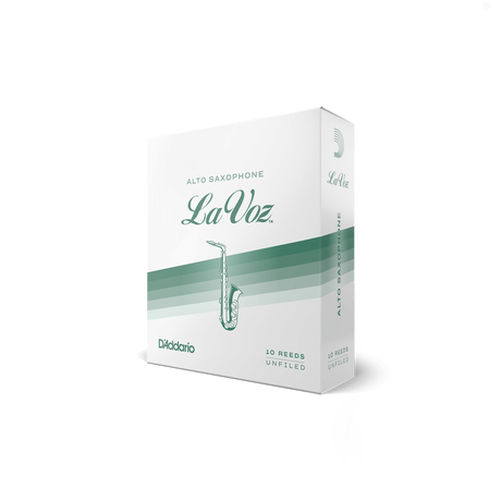 Box of 10 LaVoz Alto Saxophone reeds