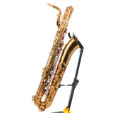 Lake City BS-415 Baritone Saxophone on Stand