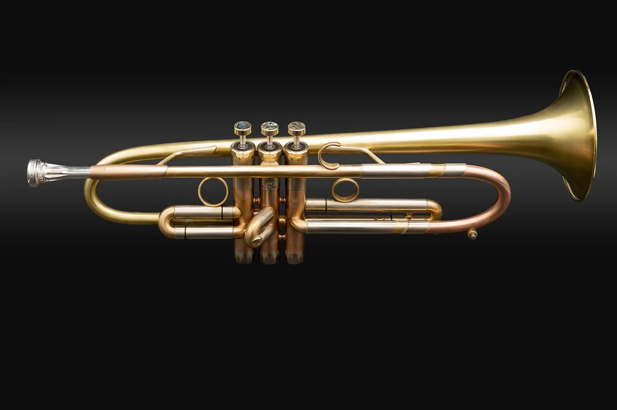 Lotus Classic Bb Trumpet - Raw Brass Finish