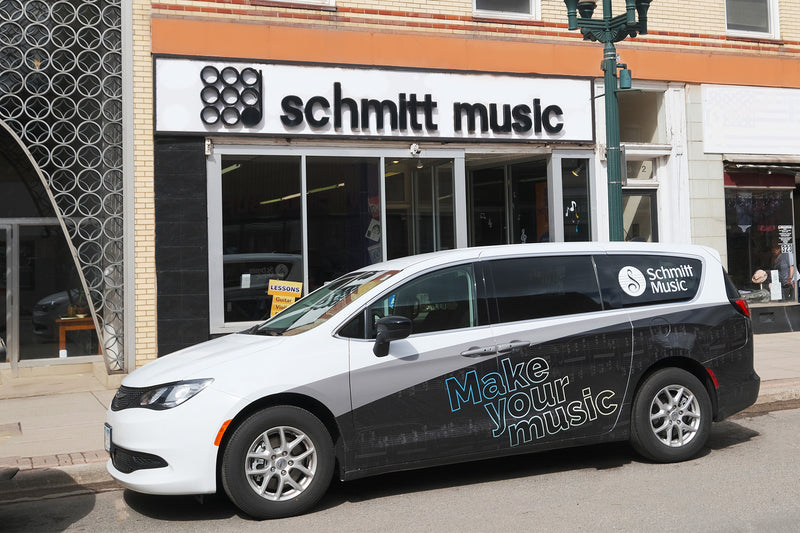 Make Your Music van at a Schmitt Music location