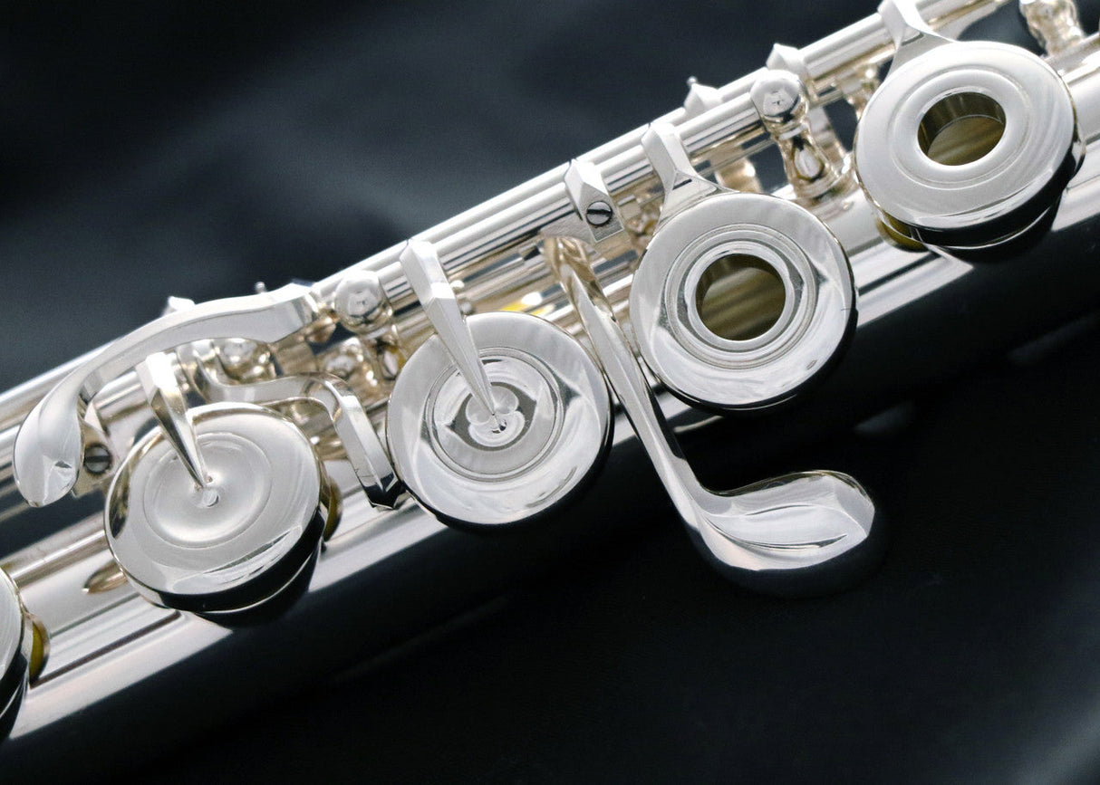 Keys on Muramatsu EX Flute