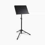 On-Stage SM7211 Music Stand set up at a lower height