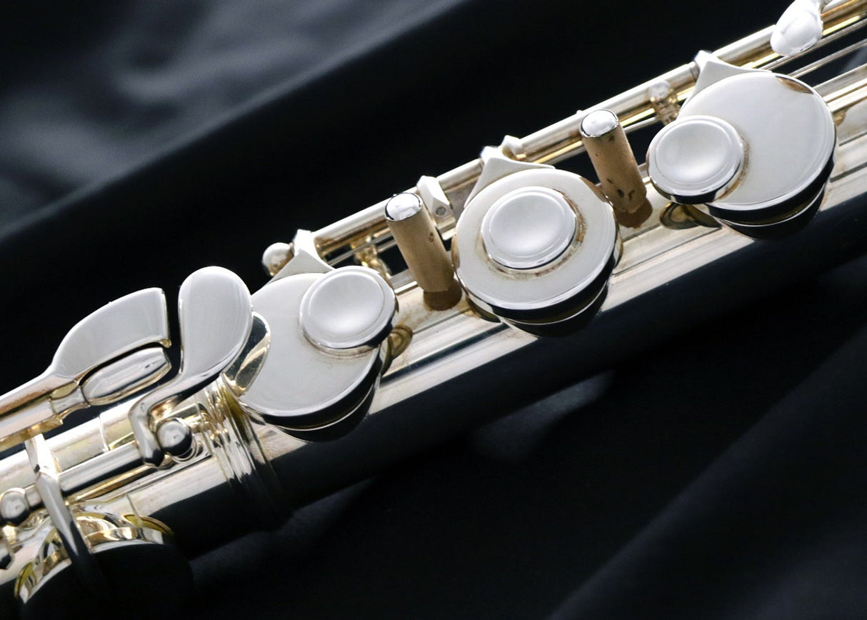 Pearl 201 Alto Flute - keys on the body