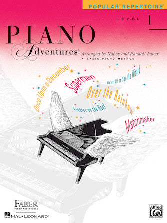 Piano Adventures by Faber - Popular Repertoire Book