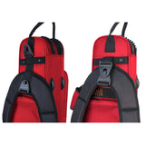 The Protect BPSTRAP backpack strap - showing how the top loop buckles to the case