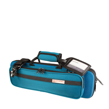 The Protec PB308 Pro Pac Slimline Slimline Flute Case - Teal Blue