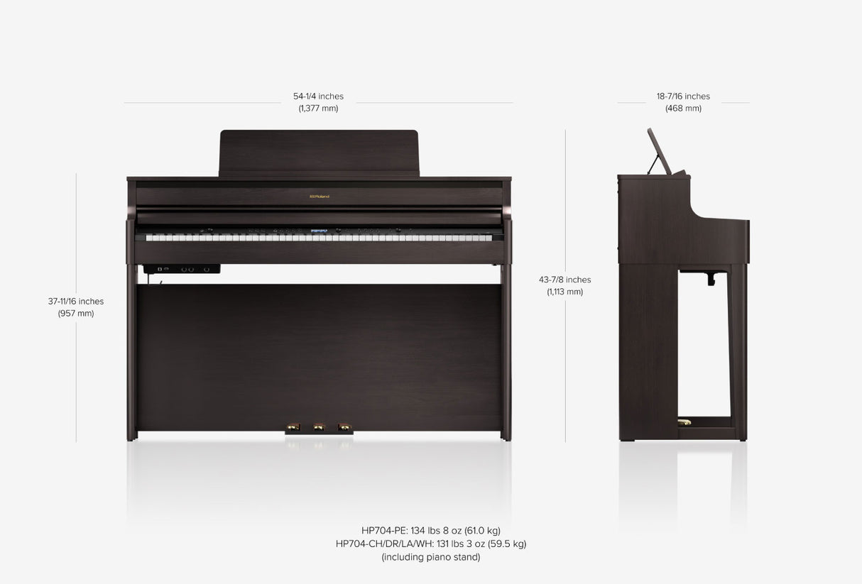 Roland HP704 Digital Piano