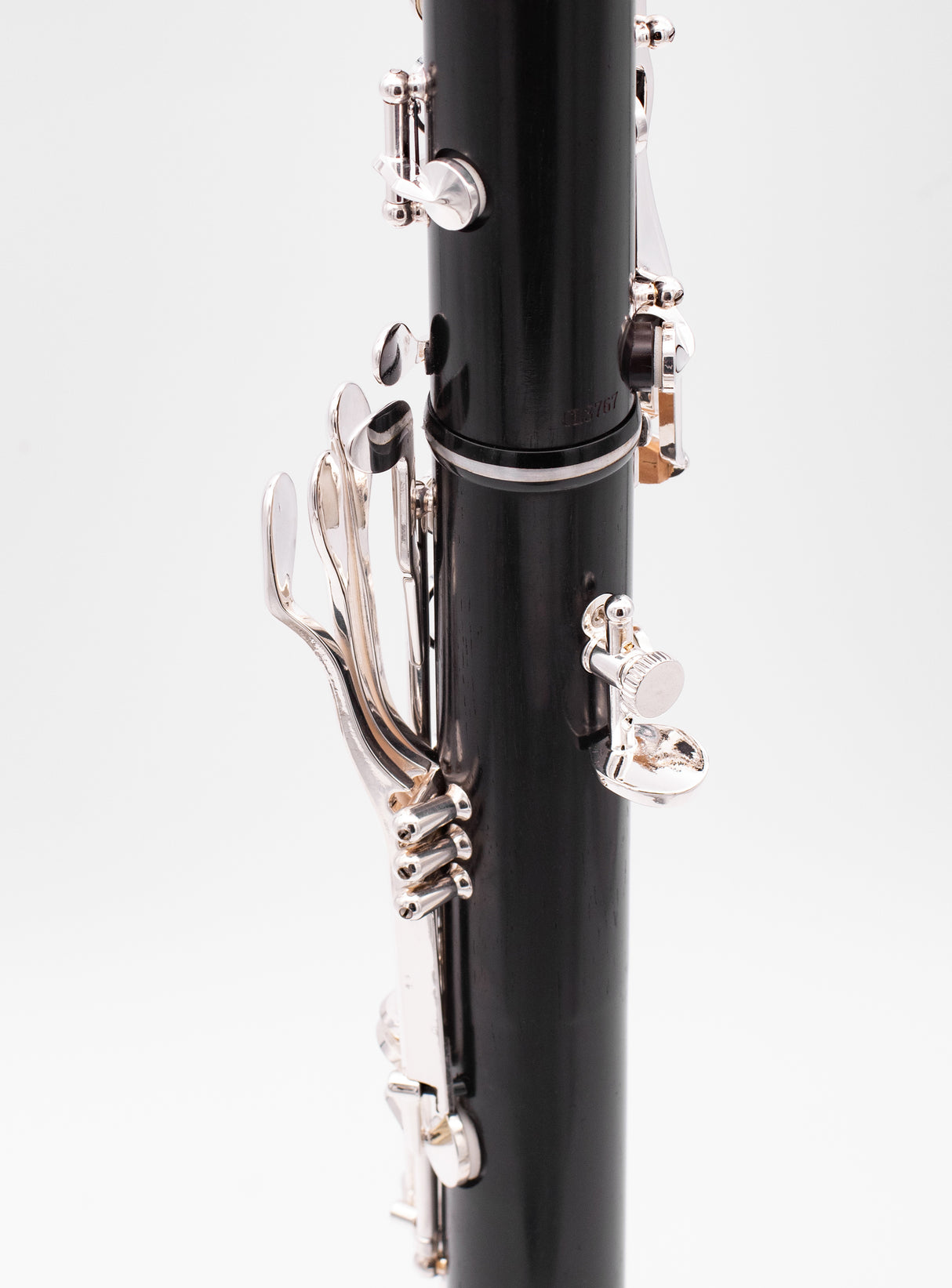 The Royal Global Classical Limited Bb and A Clarinets - close up of thumb rest