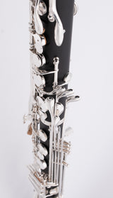 Royal Global Max Low C Bass Clarinet - close up of upper joint keys