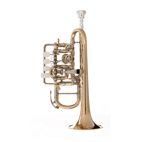 Scherzer JS8111 Bb/A Piccolo Trumpet - Clear Lacquer