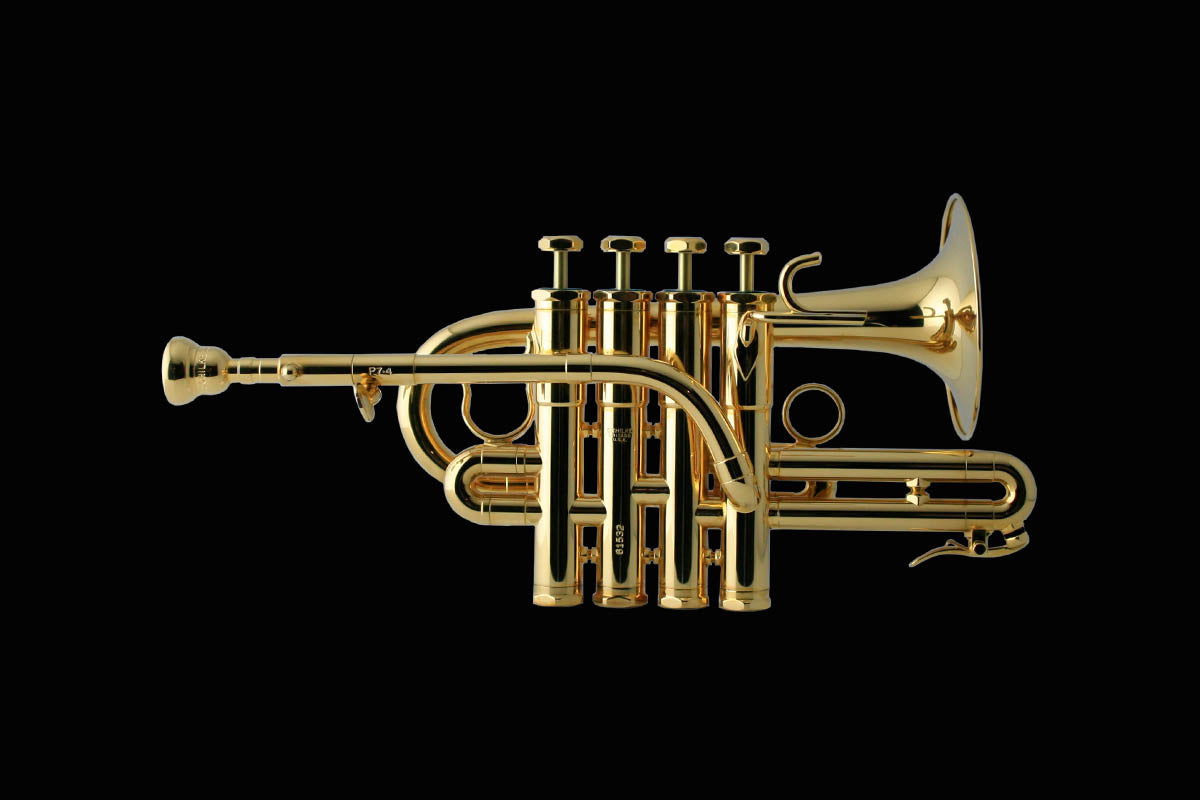 Schilke P7-4 Piccolo Trumpet - Gold Plated