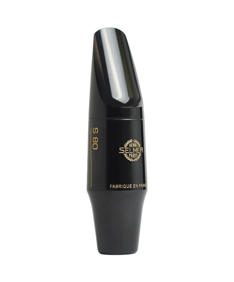 Full view of the Selmer S80 C star Baritone Saxophone mouthpiece