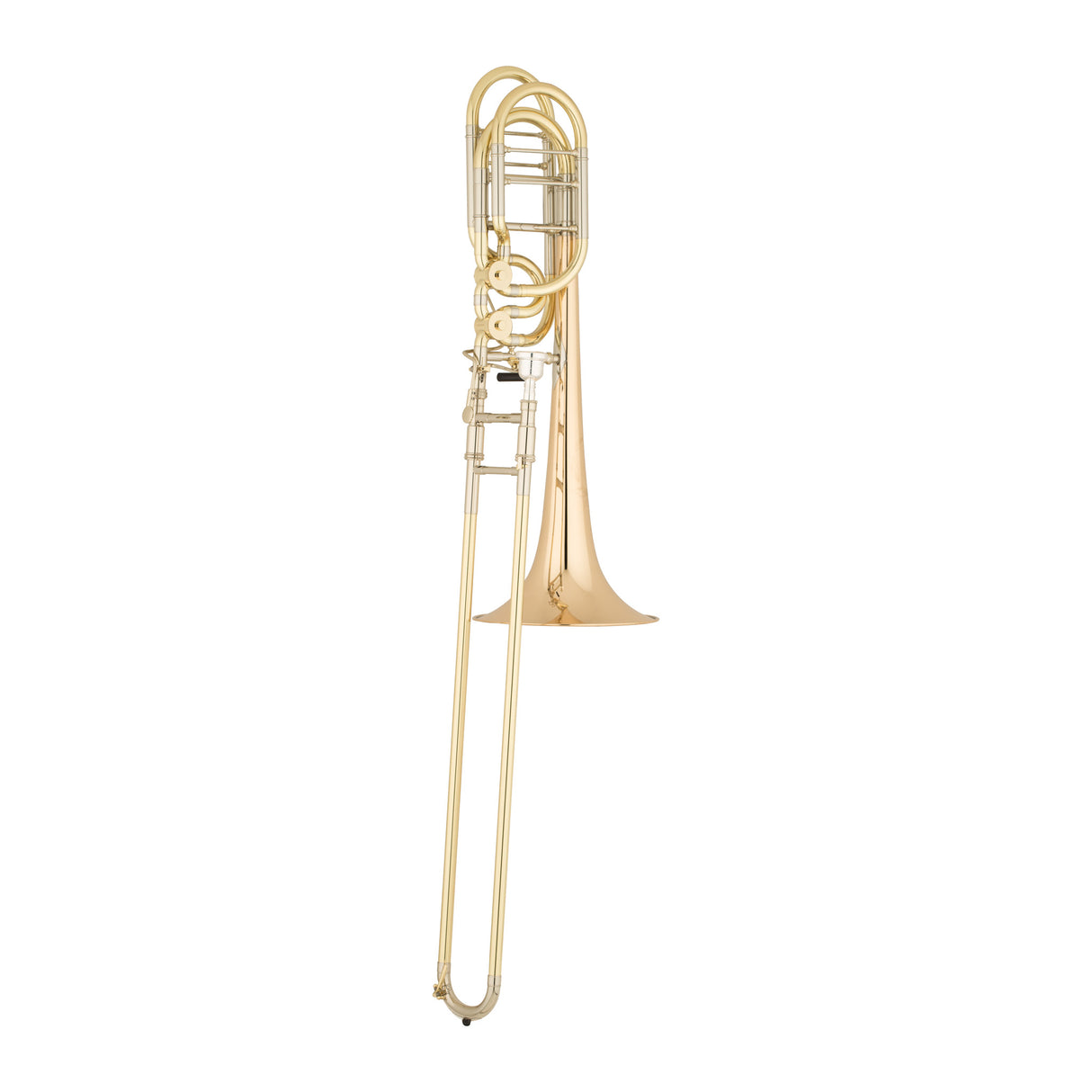 Shires TBQ36 Q Series Bass Trombone - Gold Brass Standard Rotor