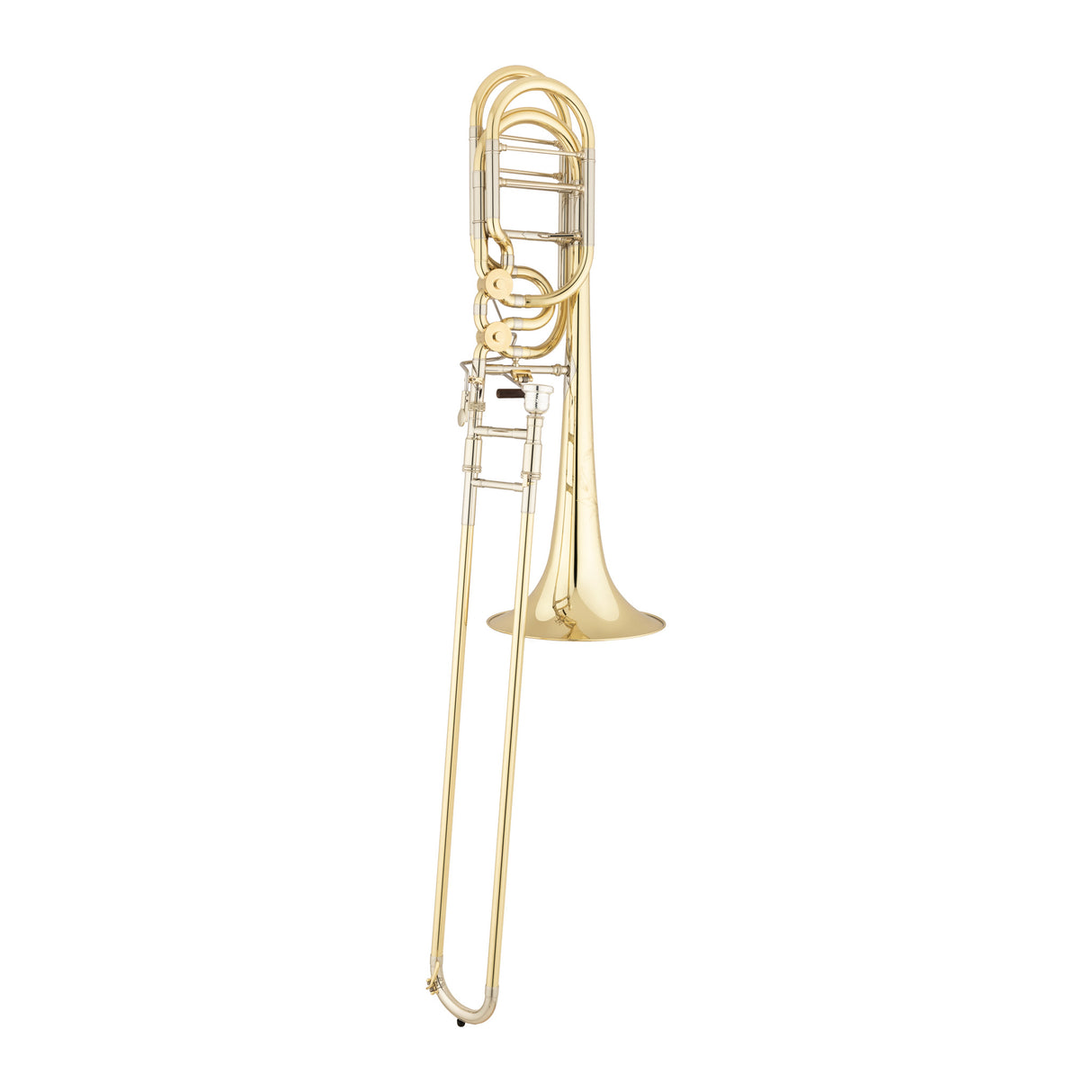 Shires TBQ36 Q Series Bass Trombone - Yellow Brass Standard Rotor