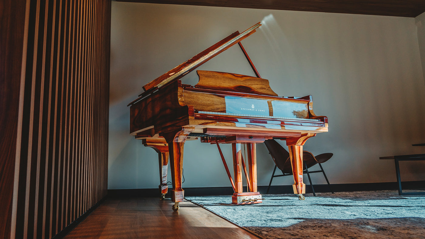 Steinway & Sons showroom