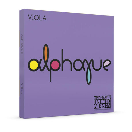 The Thomastik Alphayue viola strings