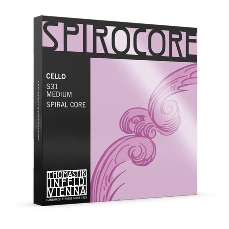 The Thomastik Spirocore cello strings