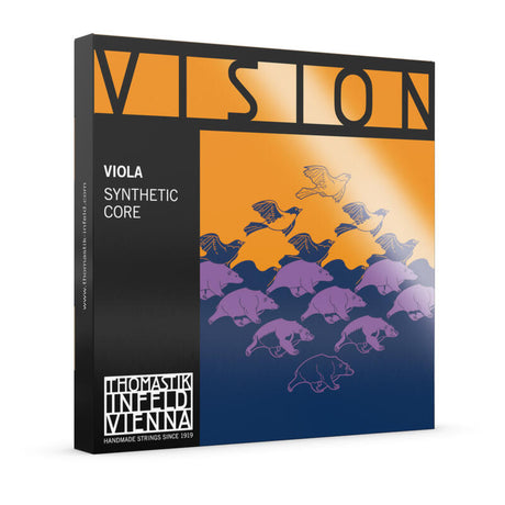 The Thomastik Vision viola strings