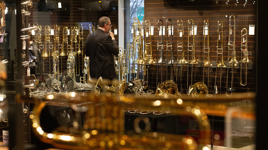 Trombone Shop at Schmitt Music Bloomington