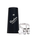 The Vandoren MO pewter clarinet ligature with mouthpiece cap