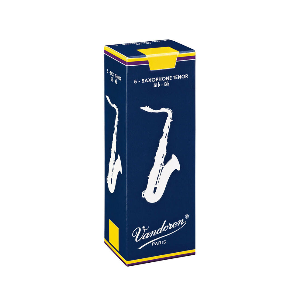 Vandoren Traditional Tenor Saxophone Reeds - box of 5