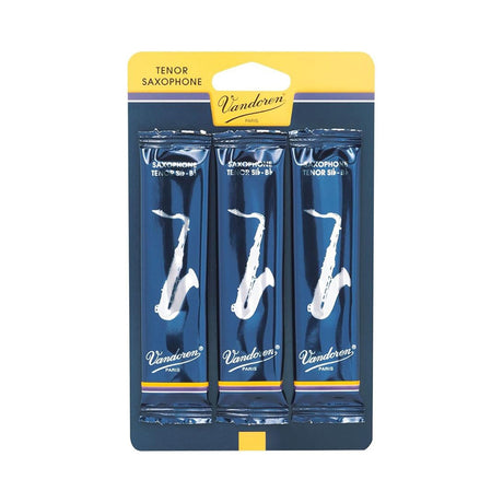 Vandoren Traditional Tenor Saxophone Reeds - Three Pack