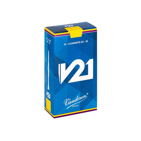 Vandoren V21 Bb Clarinet Reeds - Box of 10