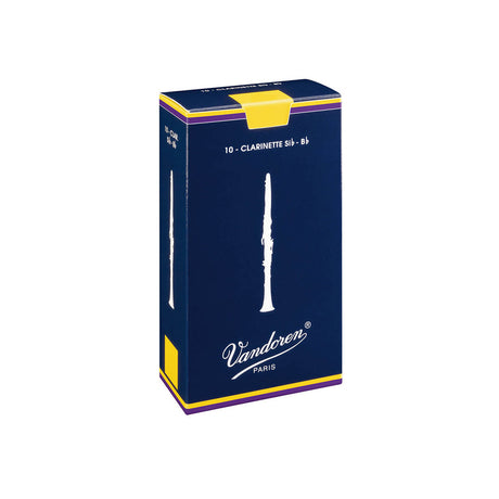 Vandoren Traditional Bb Clarinet Reeds - box of 10