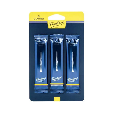 Vandoren Traditional Bb Clarinet Reeds - Pack of Three