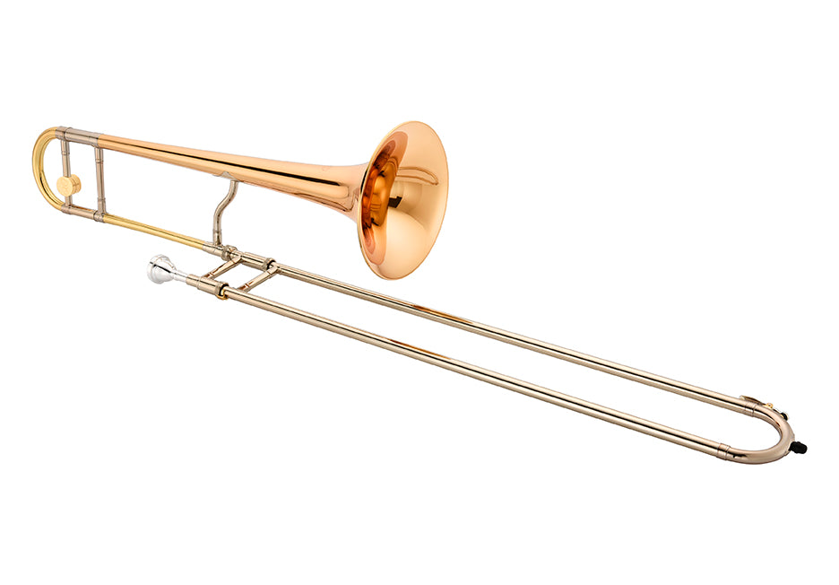 XO Brass 1632LT Small Bore Tenor Trombone - Rose Brass Bell