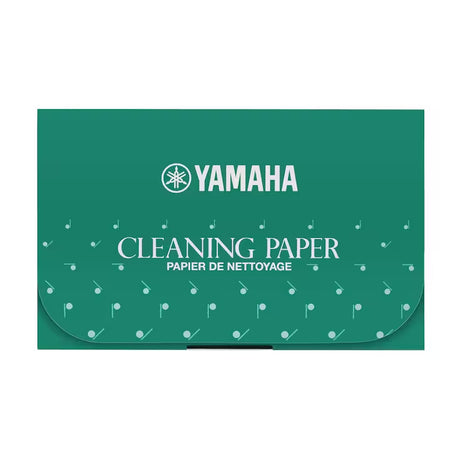 Yamaha YAC 1113P Woodwind Pad Cleaning Paper - the packaging with logo