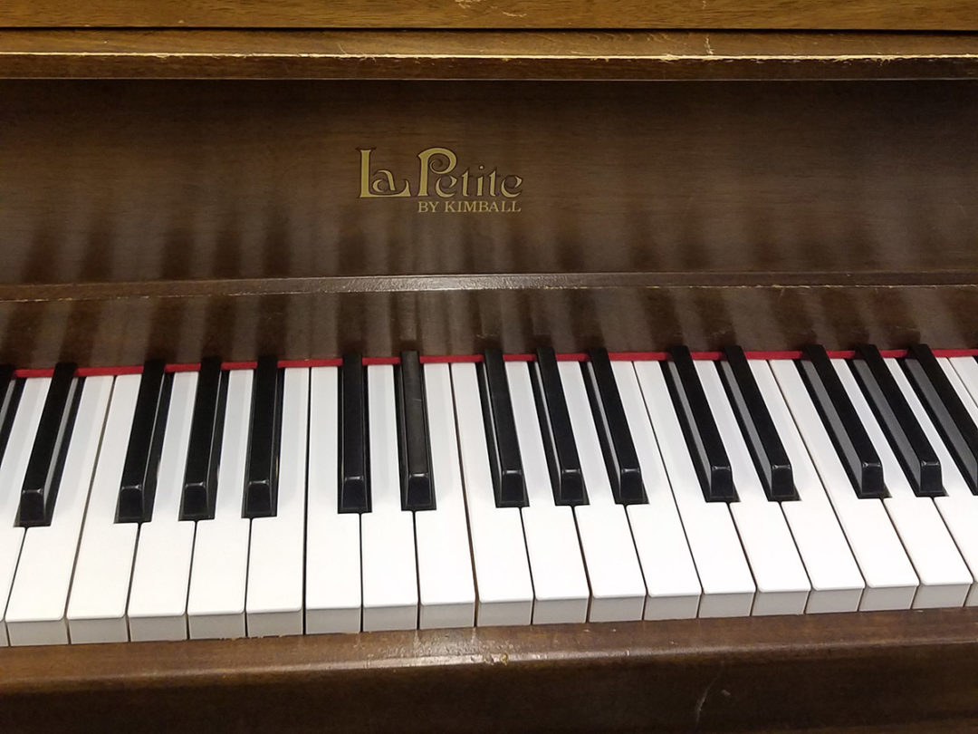 antique kimball baby grand piano