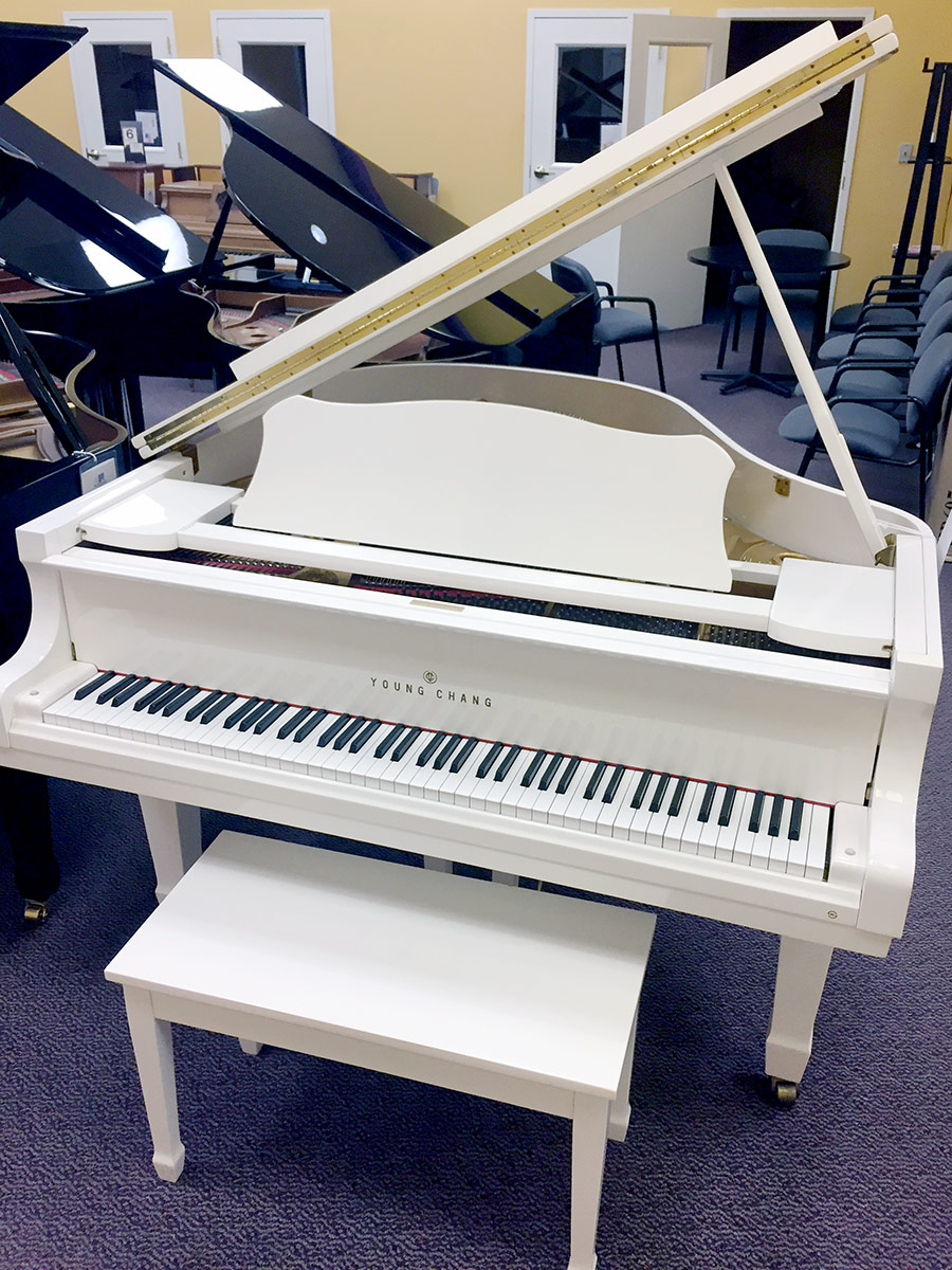used young chang upright piano prices